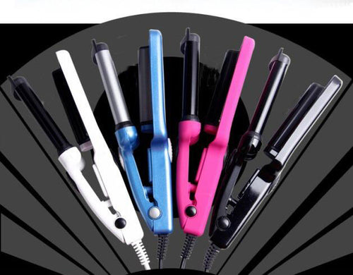 Mini 3 Barrel Hair Curling Iron – Electric Hair Waver for Beach Waves